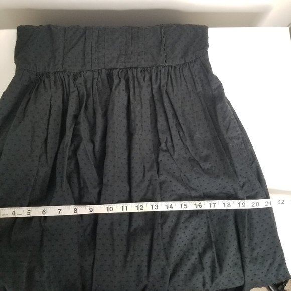 J. Crew Black Pintuck Midi Dress Clipdot Long Sleeve Ruffles Size XXS Pockets - Picture 5 of 16